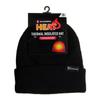 Blackrock Men's Heat Thermal Insulated Hat - Black, One Size view 1