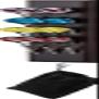 Viper Dart Caddy Solid Wood Wall Mounted Dart Holder/Stand, Displays 4 Sets of Steel or Soft Tip Darts, for All Sisal & Electronic Dartboards, Surrounds & Cabinets, Mahogany Finish view 2