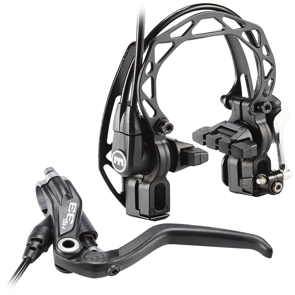 Magura Hs33 R Bike, Unisex, Black, 4-Finger Hebel