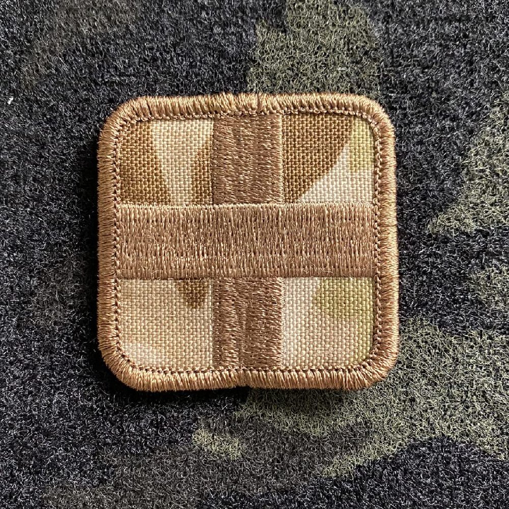 Multicam ARID Tactical Patch - 2x2 Medic