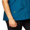 WonderWink Women's Origins Charlie Scrub Top, Caribbean, Small view 2