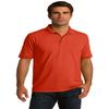Port & Company Men's Tall 55 Ounce Jersey Knit Polo XLT Orange view 1