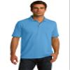 Port & Company Men's Tall 55 Ounce Jersey Knit Polo 4XLT Safety Orange view 2