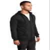 District The Concert Fleece Full-Zip Hoodie XS Black view 4
