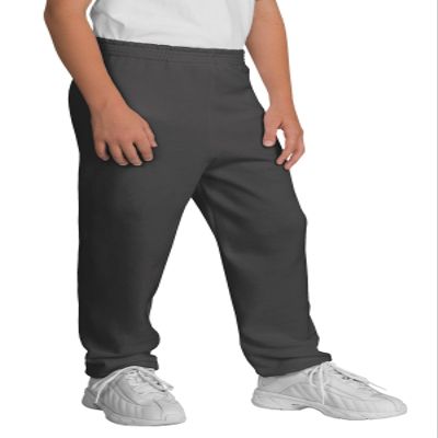 Port & Company Boys' Sweatpant S Charcoal
