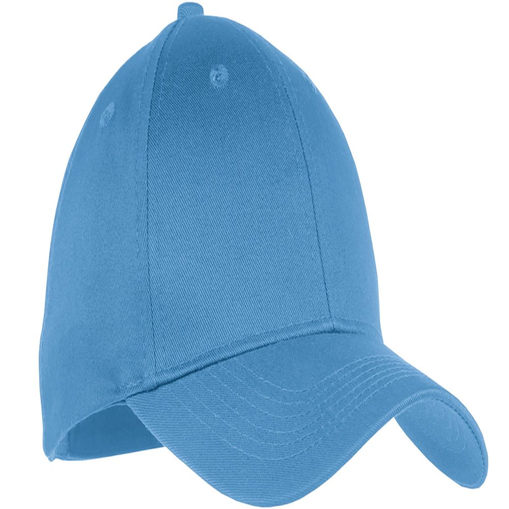 Port & Company Youth Six-Panel Twill Cap YCP80 - Carolina Blue