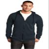 District The Concert Fleece Full-Zip Hoodie M New Navy view 1