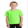 Port & Company - Youth Core Cotton Tee L Neon Green* view 1