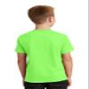 Port & Company Boys' 54 oz 100% Cotton T Shirt XL Neon Green view 3
