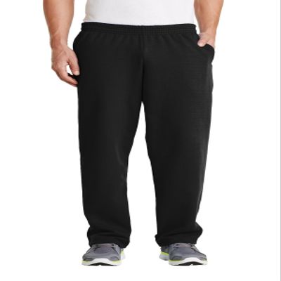 Port & Company - Core Fleece Sweatpant with Pockets 3XL Jet Black