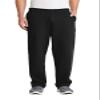 Port & Company - Core Fleece Sweatpant with Pockets 3XL Jet Black view 1