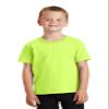 Port & Company - Youth Core Cotton Tee L Neon Yellow* view 1