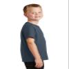Port & Company - Youth Core Cotton Tee XS Steel Blue view 2