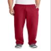 Port & Company - Core Fleece Sweatpant with Pockets 3XL Red view 1