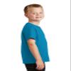 Port & Company Youth Core Cotton Tee Neon Blue Small view 3