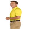 CornerStone Unisex Select Snag-Proof Tactical Polo | Short Sleeve, Casual Work Shirt for Men & Women, Mic Clips & Pen Pockets, Yellow, X-Large view 2