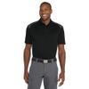 CornerStone Unisex Select Snag-Proof Two Way Colorblock Pocket Polo | Collared Work Shirt for Men & Women, Casual Short Sleeve Top for Golf & Tennis, Polos/Knits, Black/Charcoal, XS view 1