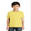Port & Company Boys' 50/50 Cotton/Poly T Shirt XS Yellow view 1