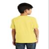 Port & Company Boys' 50/50 Cotton/Poly T Shirt XS Yellow view 3