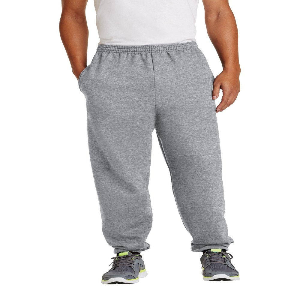 Port & Company - Essential Fleece Sweatpant with Pockets M Athletic Heather