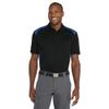 CornerStone Unisex Select Snag-Proof Two Way Colorblock Pocket Polo | Collared Work Shirt for Men & Women, Casual Short Sleeve Top for Golf & Tennis, Polos/Knits, Black/Royal, S view 1