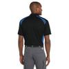 CornerStone Unisex Select Snag-Proof Two Way Colorblock Pocket Polo | Collared Work Shirt for Men & Women, Casual Short Sleeve Top for Golf & Tennis, Polos/Knits, Black/Royal, S view 3