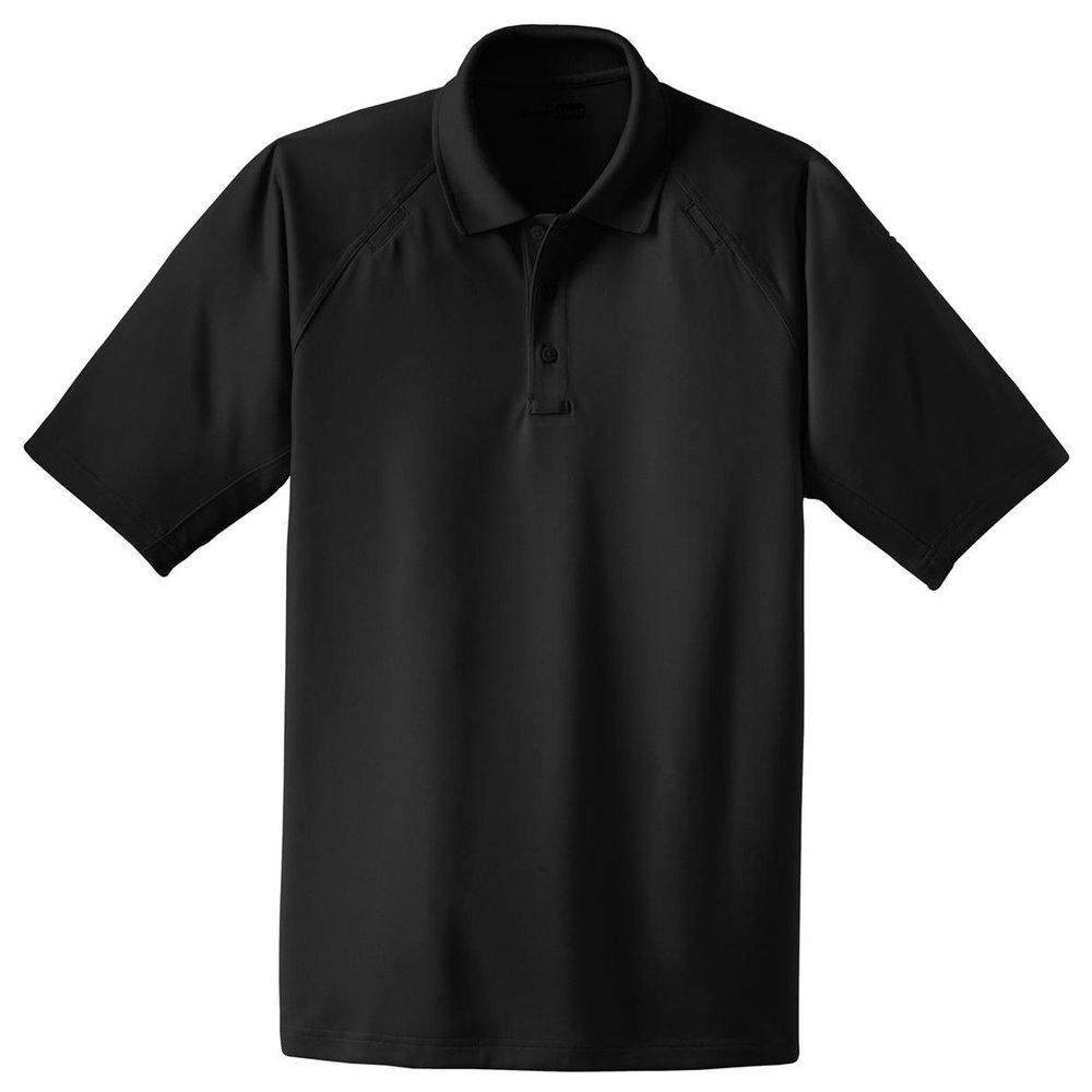 CornerStone Unisex Tall Select Snag-Proof Tactical Polo, Black, 3X-Large Tall