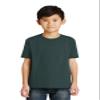 Port & Company Boys' 50/50 Cotton/Poly T Shirt XS Dark Green view 1