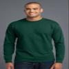 Port & Company Men's Tall Long Sleeve 50/50 Cotton/Poly T 4XLT Safety Green view 2