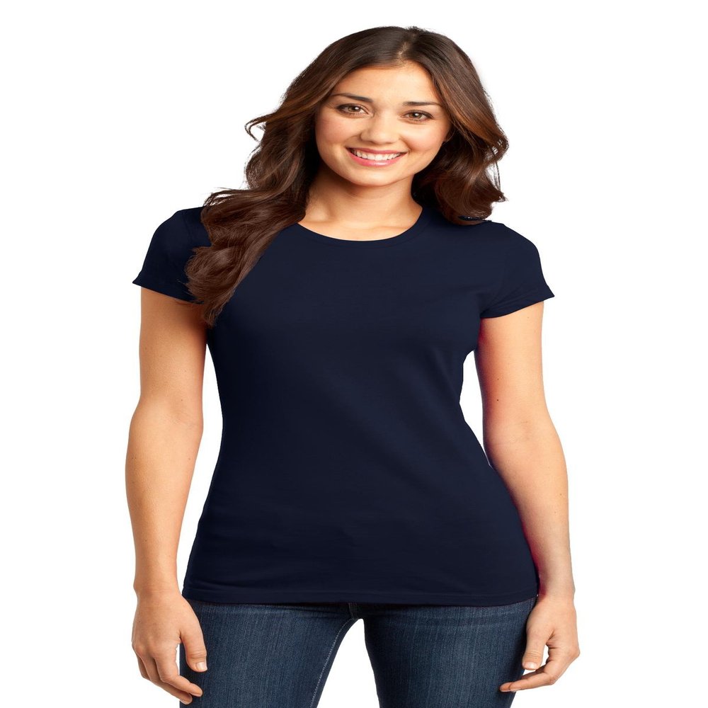 District Women's Fitted Very Important Tee 3XL New Navy