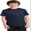 Port & Company Youth Performance Tee | UPF 50 Athletic Workout Clothing for Spring & Summer | PC380Y, Deep Navy, Large view 1