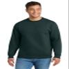 Port & Co Tall Essential Fleece Crewneck Sweatshirt Dark Green view 1