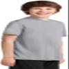 Port & Company Youth Performance Tee | UPF 50 Athletic Workout Clothing for Spring & Summer | PC380Y, Silver, Medium view 2
