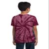 Port & Company Youth Tie-Dye Tee-PC147Y-XS-Maroon view 3