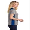 SPORT-TEK Women's Heather Colorblock Contender Polo view 2
