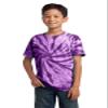 Port & Company Youth Tie-Dye Tee-PC147Y-XS-Purple view 1
