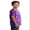 Port & Company Youth Tie-Dye Tee-PC147Y-XS-Purple view 2