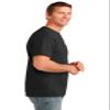 Port & Company Core Cotton Pocket Tee XL Jet Black view 3