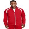 SPORT-TEK Unisex Tricot Track Jacket | Lightweight Zip Up for Men & Women, Athletic & Casual Spring Jacket view 1
