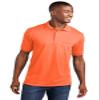 Port & Co Core Blend Jersey Knit Pocket Polo-KP55P-S-Safety Green view 3
