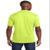 Port & Co Core Blend Jersey Knit Pocket Polo-KP55P-S-Safety Green view 4