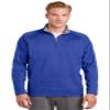 SPORT-TEK Men's Sport Wick 1/4 Zip Fleece Pullover XXL True Royal/Silver view 1
