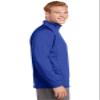SPORT-TEK Men's Sport Wick 1/4 Zip Fleece Pullover XXL True Royal/Silver view 2