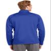 SPORT-TEK Men's Sport Wick 1/4 Zip Fleece Pullover XXL True Royal/Silver view 3