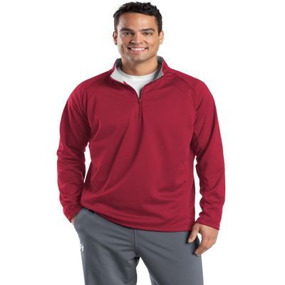 SPORT-TEK Unisex Sport-Wick Fleece Quarter Zip Pullover