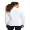 SPORT-TEK Women's Sport-Wick Stretch Quarter Zip Pullover, White, L view 3