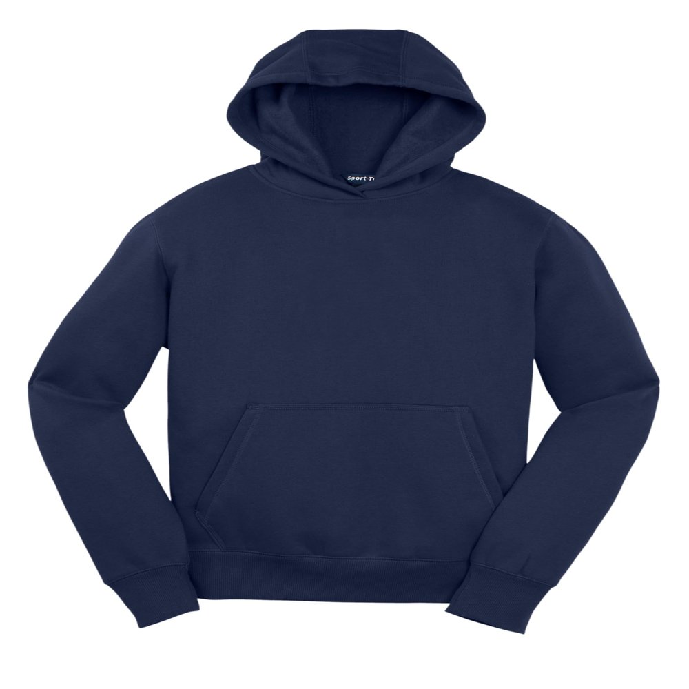 SPORT-TEK Youth Pullover Hooded Sweatshirt True Navy