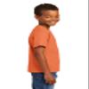 Port & Company Youth Essential Tee Orange Sherbet XL view 3