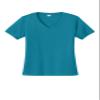 SPORT-TEK Women's PosiCharge Competitor V-Neck Tee | Workout T-Shirt for Spring & Summer Fashion, Athletic Fit Gym Clothing view 1