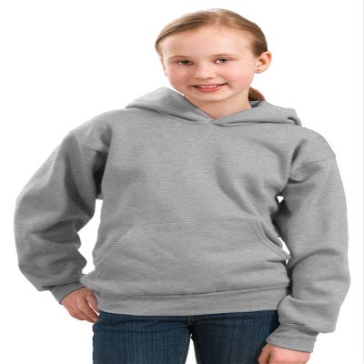 Port & Company Boys' Pullover Hooded Sweatshirt XS Athletic Heather